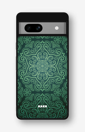 Google Pixel 7a Hard Case – Retro Forest - View 1