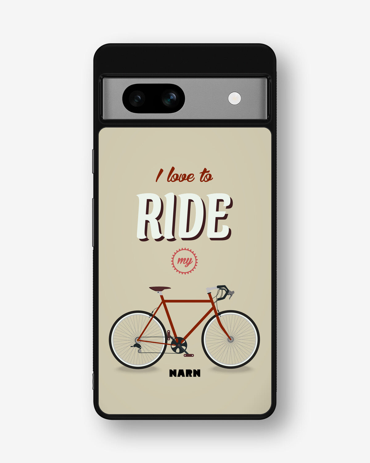 Google Pixel 7a Hard Case – Ride My Bicycle - View 1