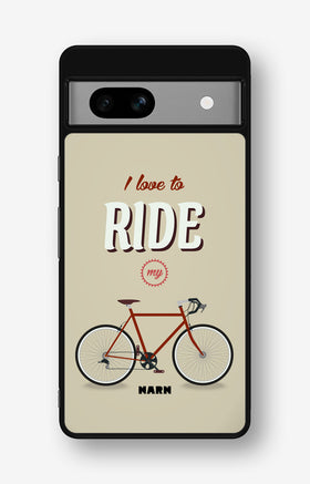 Google Pixel 7a Hard Case – Ride My Bicycle - View 1