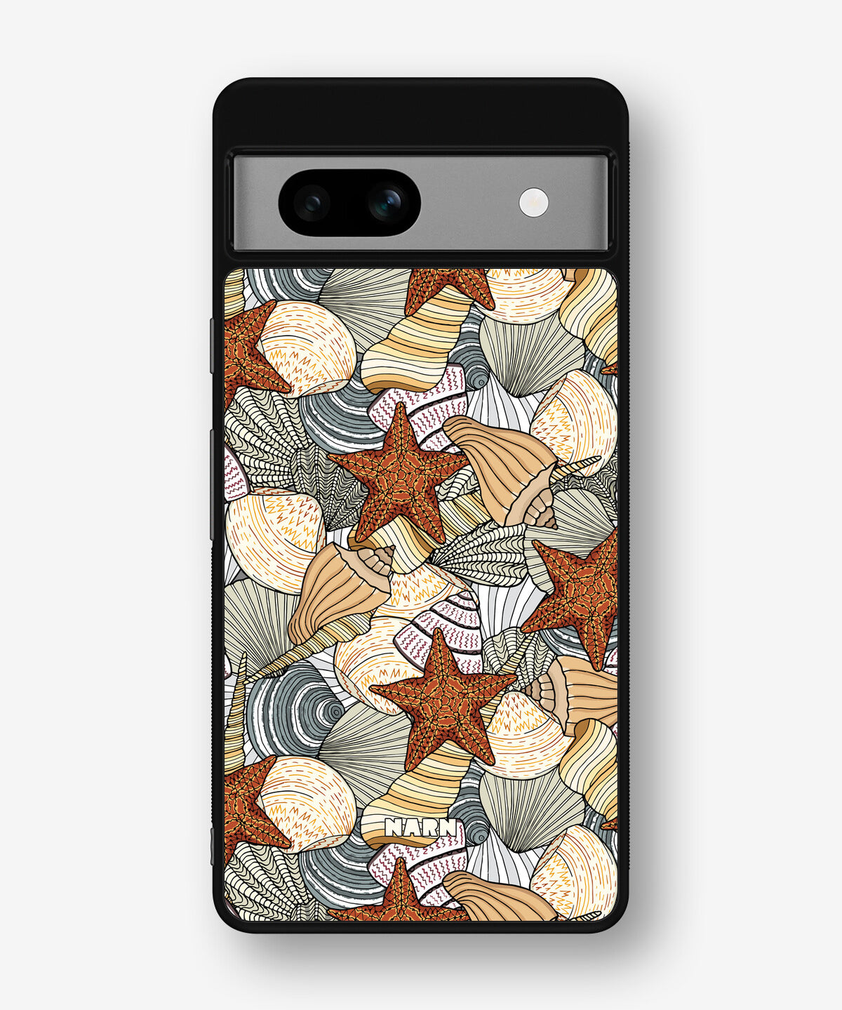 Google Pixel 7a Hard Case – Sea Shells - View 1