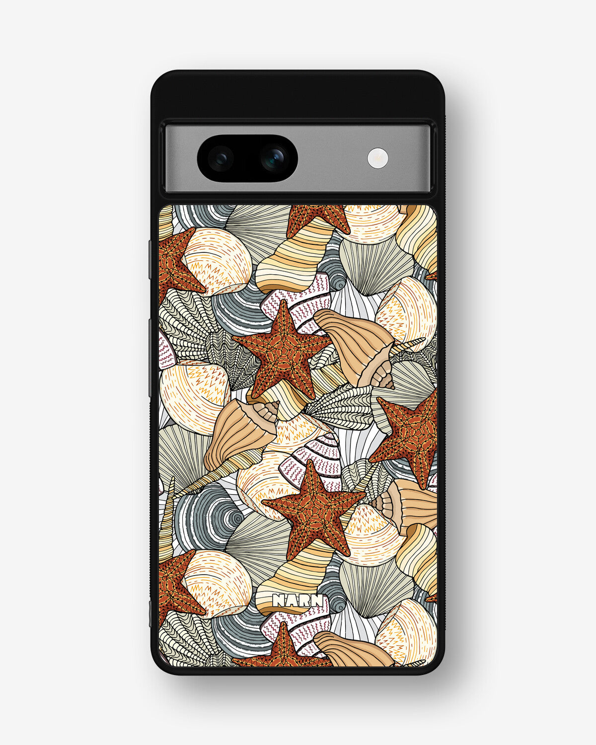 Google Pixel 7a Hard Case – Sea Shells - View 1