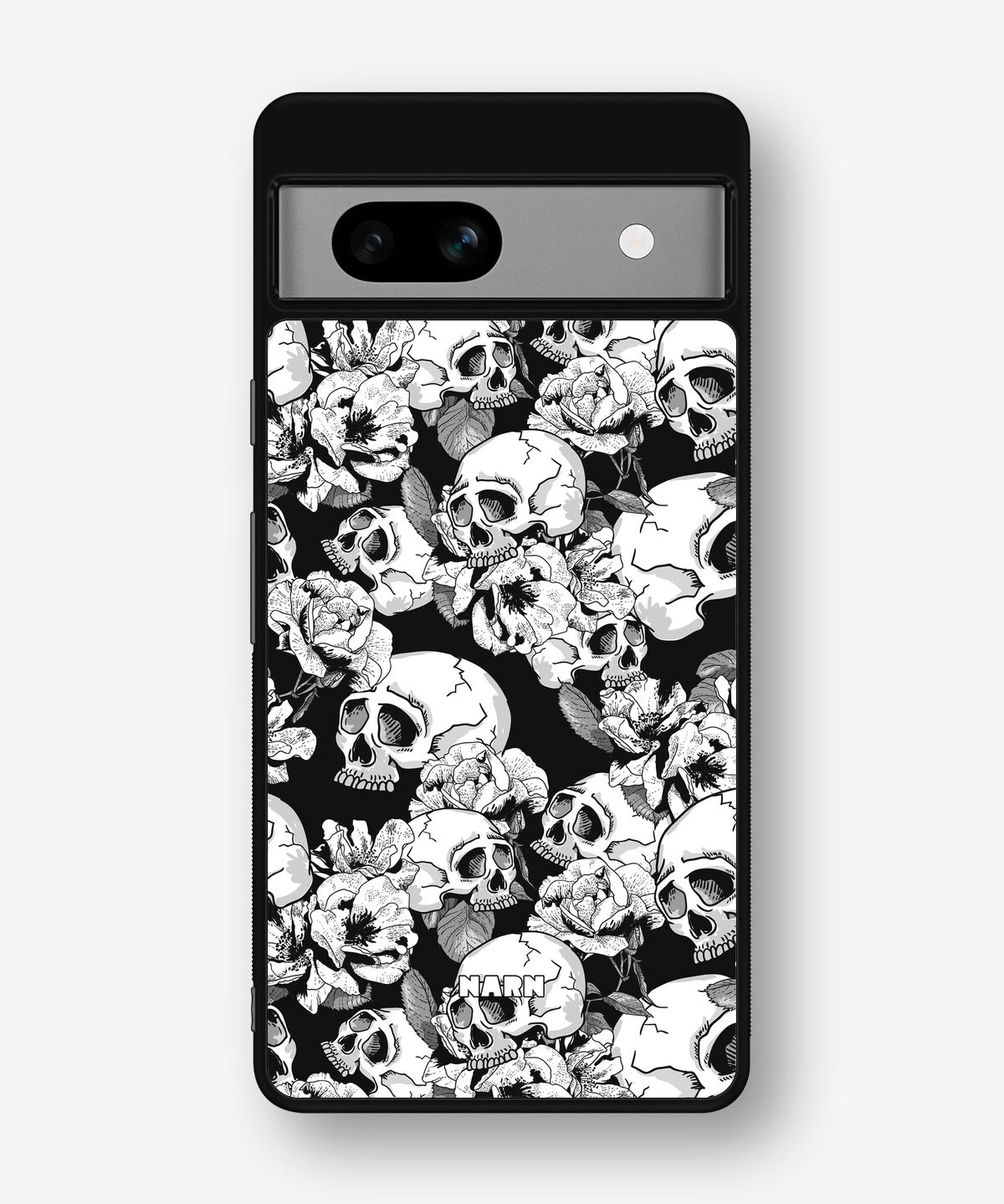 Google Pixel 7a Hard Case – Skull Garden - View 1