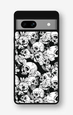 Google Pixel 7a Hard Case – Skull Garden - View 1