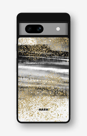 Google Pixel 7a Hard Case – Sparkly Tie Dye - View 1