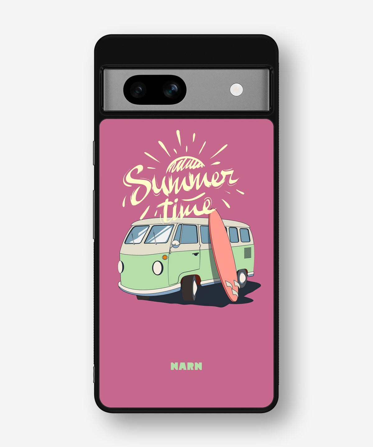 Google Pixel 7a Hard Case – Summer Van - View 1