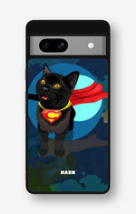 Google Pixel 7a Hard Case – Super Cat - View 1
