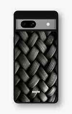 Google Pixel 7a Hard Case – Tires Wall - View 1
