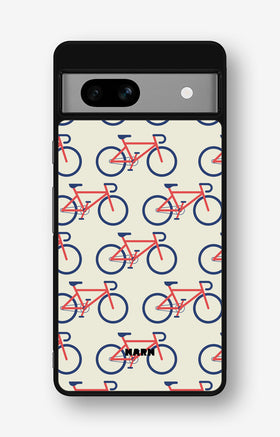 Google Pixel 7a Hard Case – Vintage Bicycle - View 1