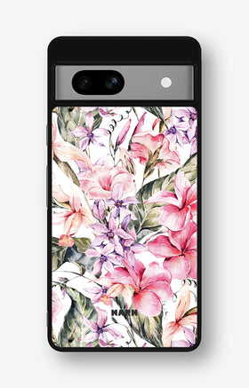 Google Pixel 7a Hard Case – Watercolor Flowers - View 1
