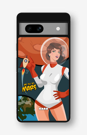 Google Pixel 7a Hard Case – We Fly To Mars - View 1