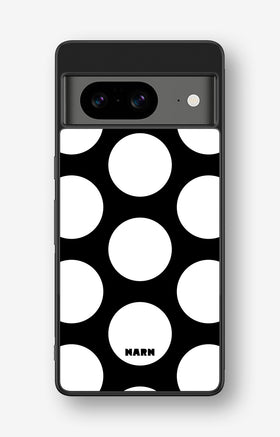 Google Pixel 8 Hard Case – Bold Dots - View 1