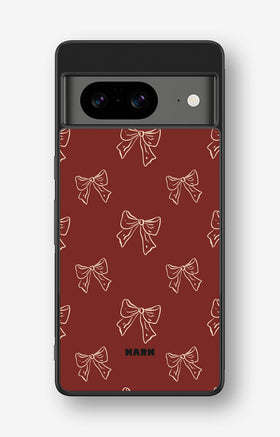 Google Pixel 8 Hard Case – Cherry Bows - View 1