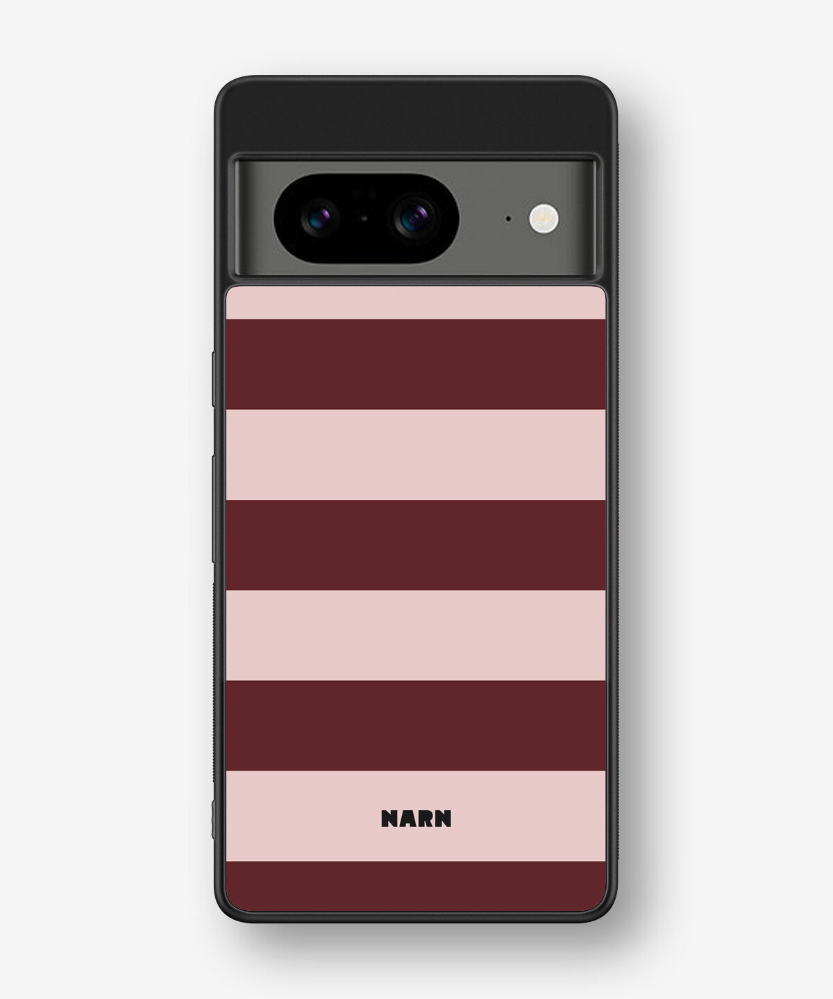 Google Pixel 8 Hard Case – Cranberry Stripe - View 1