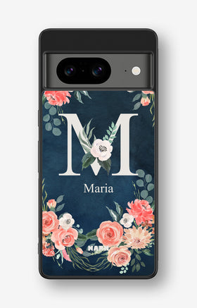 Google Pixel 8 Hard Case – Custom - Floral - View 1