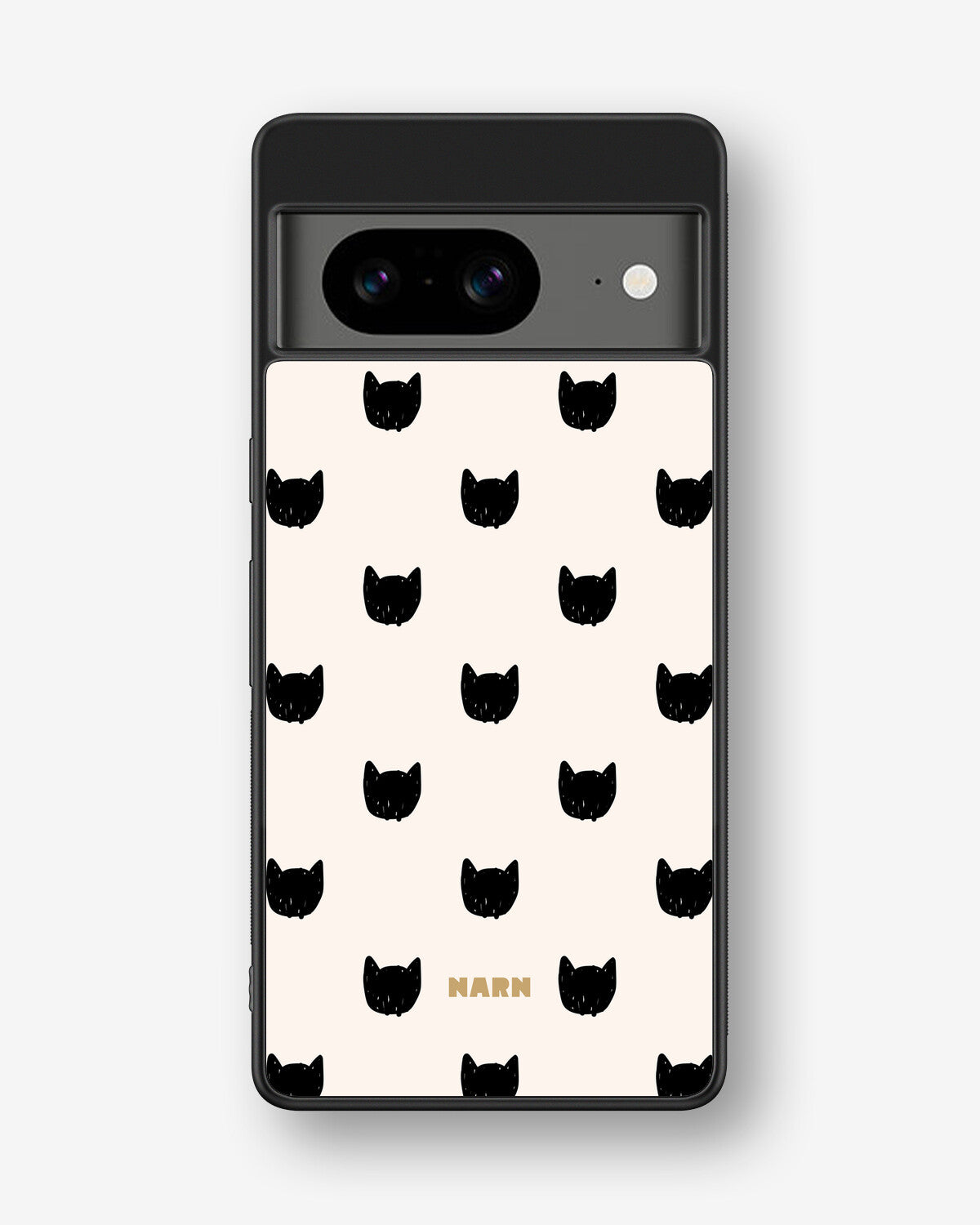 Google Pixel 8 Hard Case – Kitty Dots - View 1