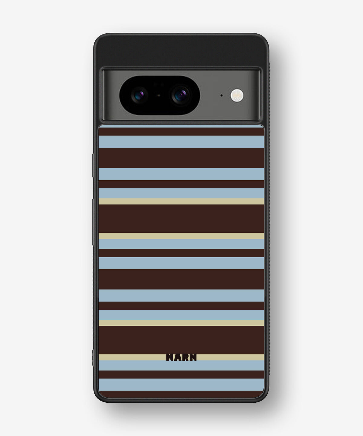 Google Pixel 8 Hard Case – Latte Lines - View 1