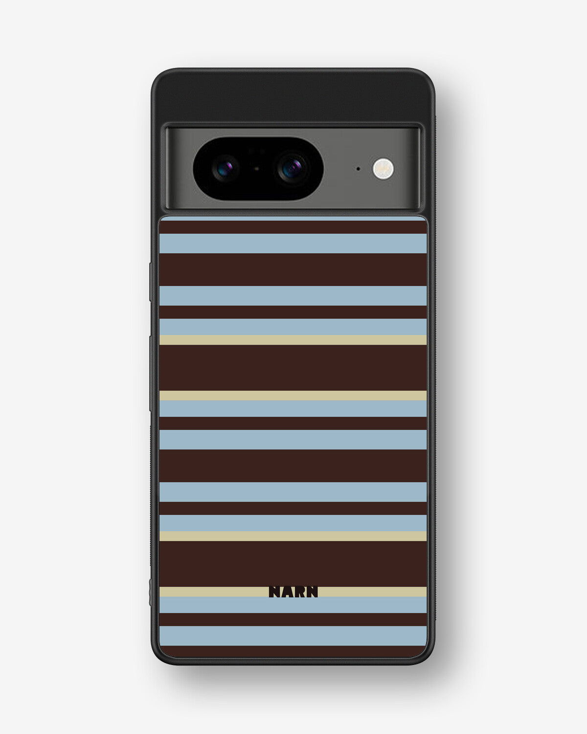 Google Pixel 8 Hard Case – Latte Lines - View 1