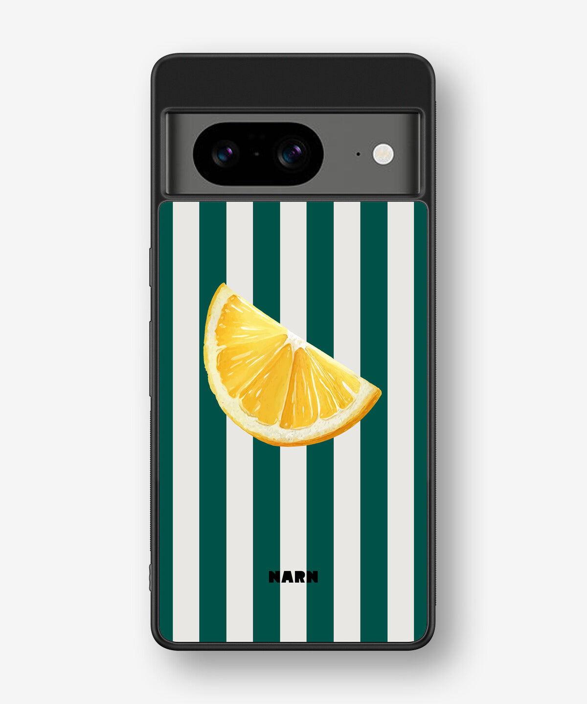 Google Pixel 8 Hard Case – Lemon Stripes - View 1