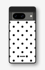 Google Pixel 8 Hard Case – Mono Dots - View 1