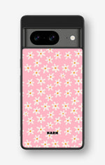 Google Pixel 8 Hard Case – Pink Daisy - View 1