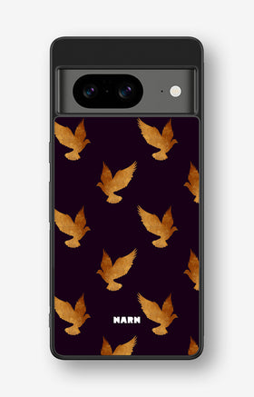 Google Pixel 8 Hard Case – Royal Doves - View 1