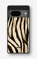 Google Pixel 8 Hard Case – Wild Zebra - View 1