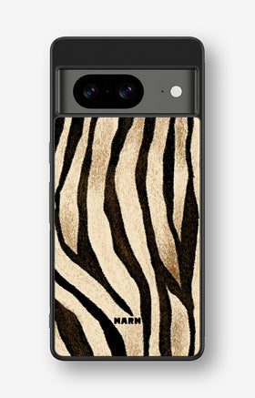 Google Pixel 8 Hard Case – Wild Zebra - View 1