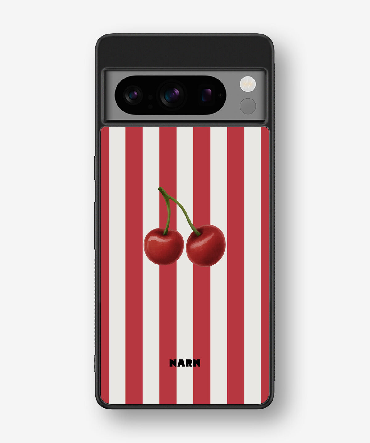 Google Pixel 8 Pro Hard Case – Cherry Stripes - View 1