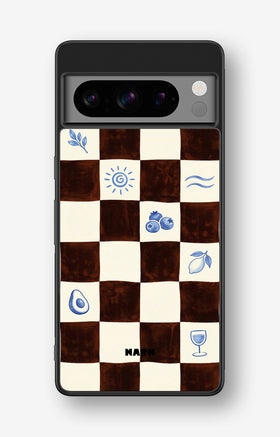Google Pixel 8 Pro Hard Case – Dolce Grid - View 1