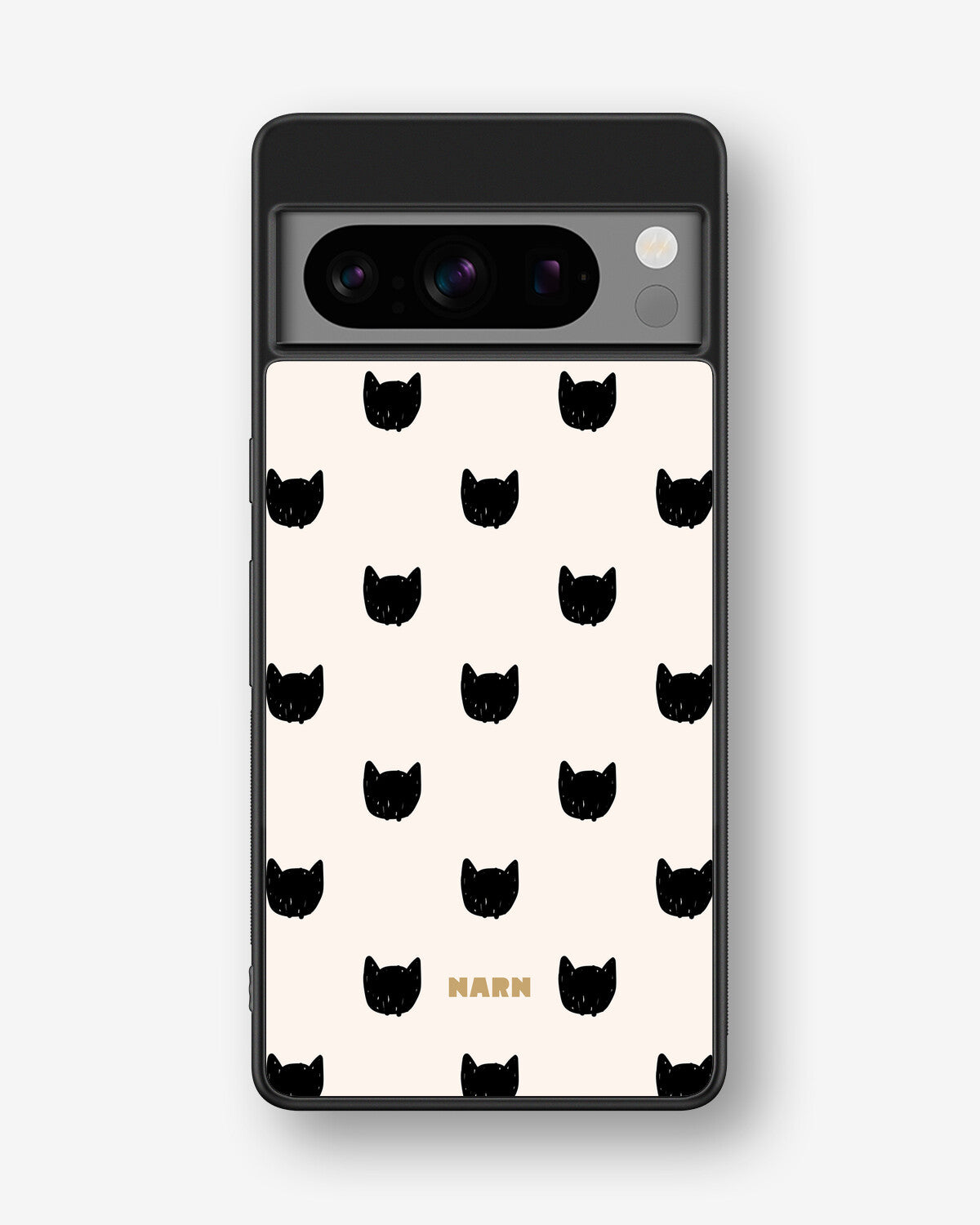 Google Pixel 8 Pro Hard Case – Kitty Dots - View 1