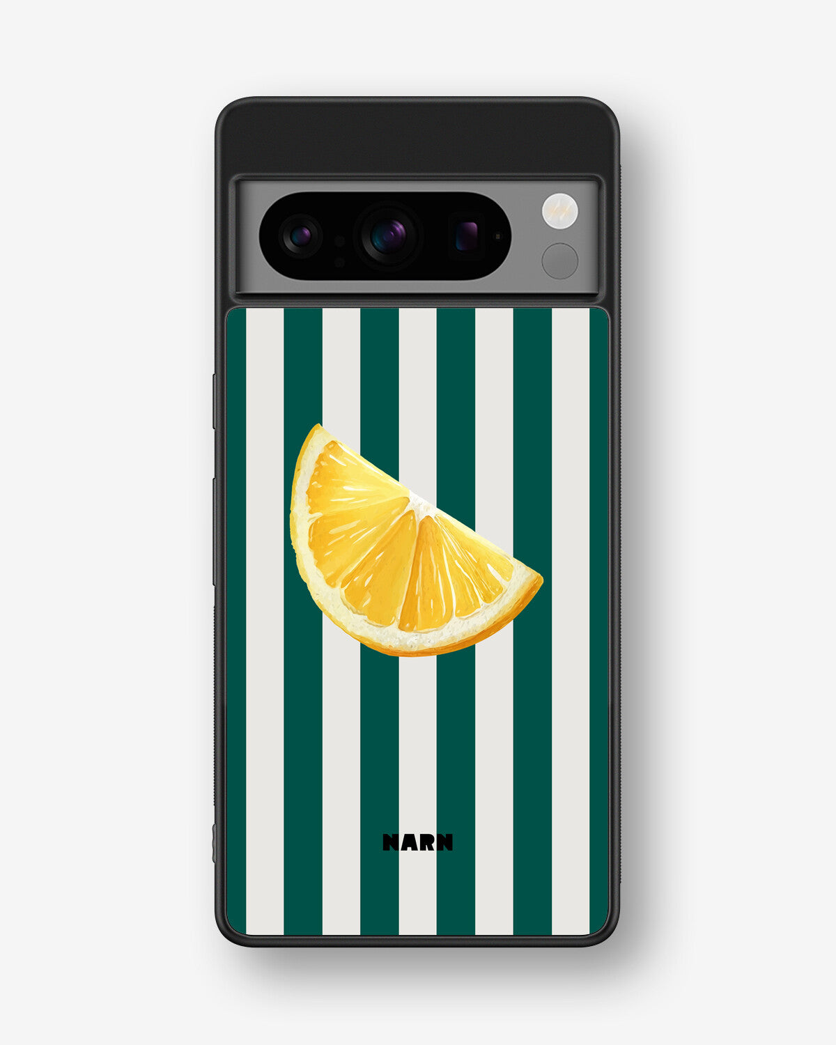 Google Pixel 8 Pro Hard Case – Lemon Stripes - View 1