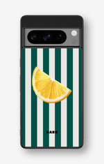 Google Pixel 8 Pro Hard Case – Lemon Stripes - View 1