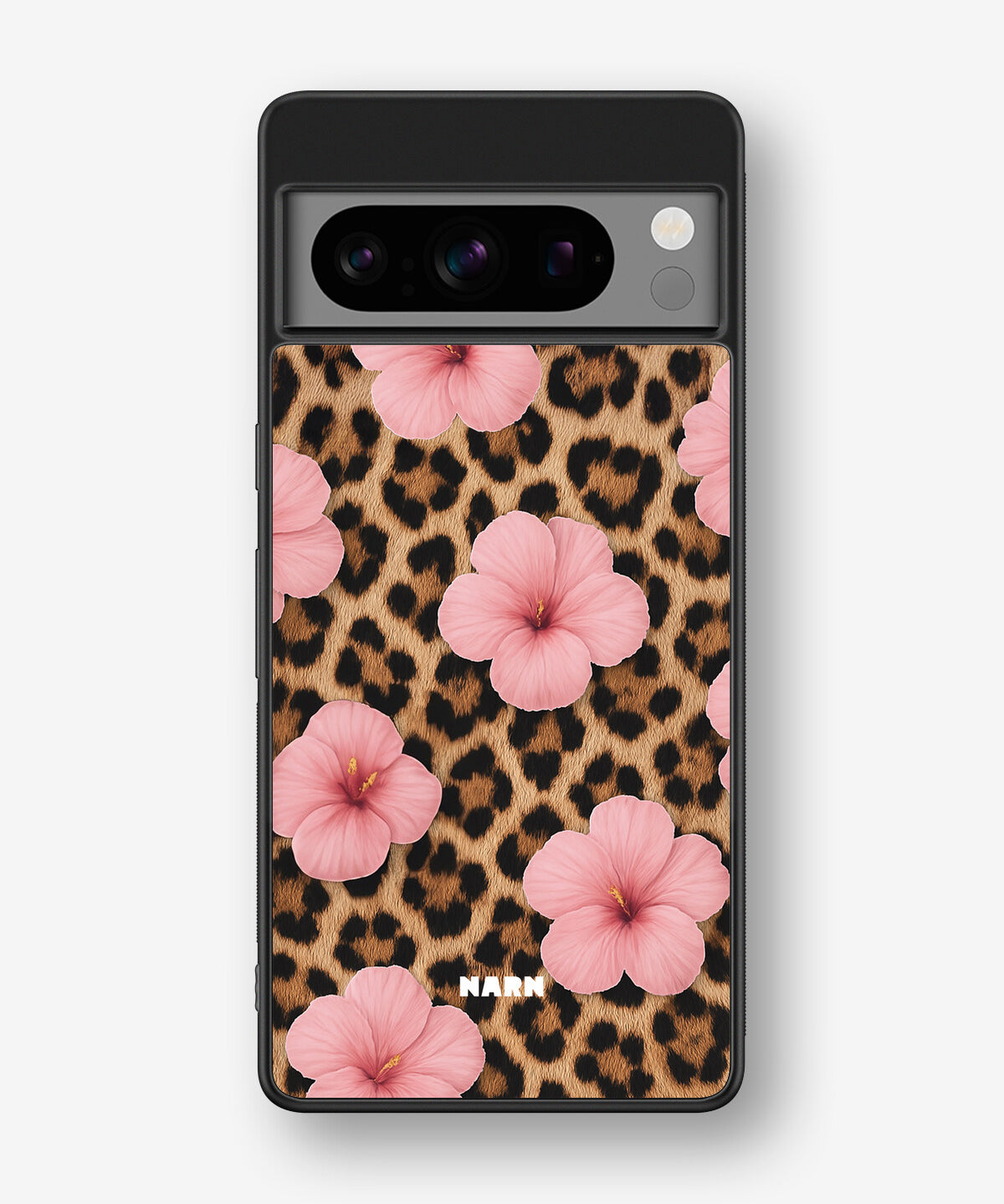 Google Pixel 8 Pro Hard Case – Leopard Flower - View 1