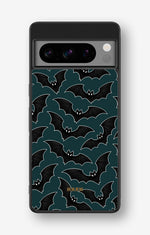Google Pixel 8 Pro Hard Case – Midnight Bats - View 1
