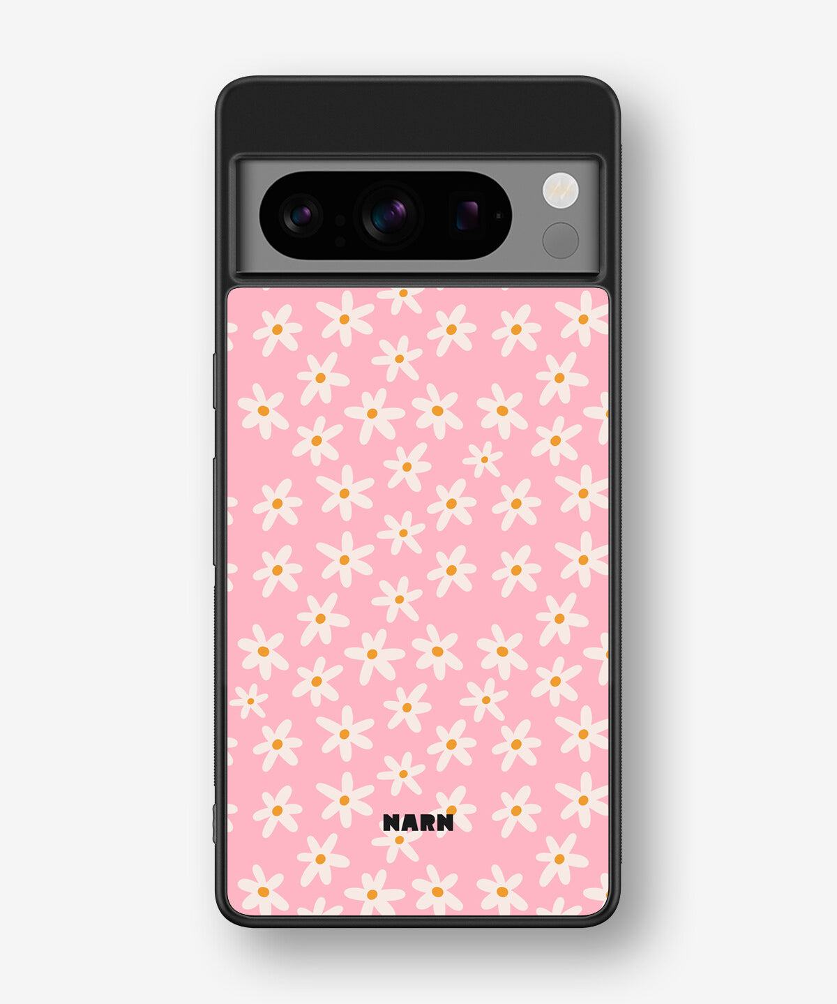 Google Pixel 8 Pro Hard Case – Pink Daisy - View 1