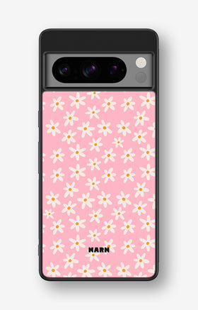 Google Pixel 8 Pro Hard Case – Pink Daisy - View 1