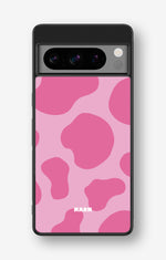 Google Pixel 8 Pro Hard Case – Pink Moo - View 1