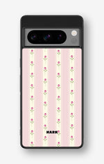 Google Pixel 8 Pro Hard Case – Rose Lines - View 1