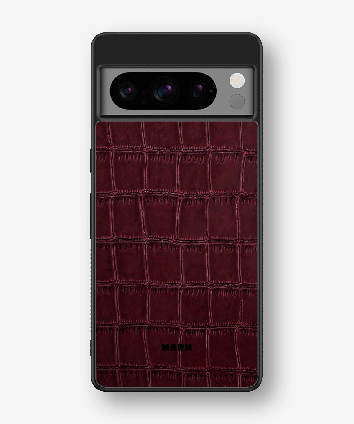 Google Pixel 8 Pro Hard Case – Rouge Croc - View 1