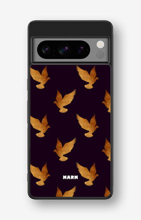 Google Pixel 8 Pro Hard Case – Royal Doves - View 1