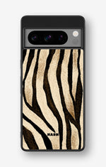 Google Pixel 8 Pro Hard Case – Wild Zebra - View 1
