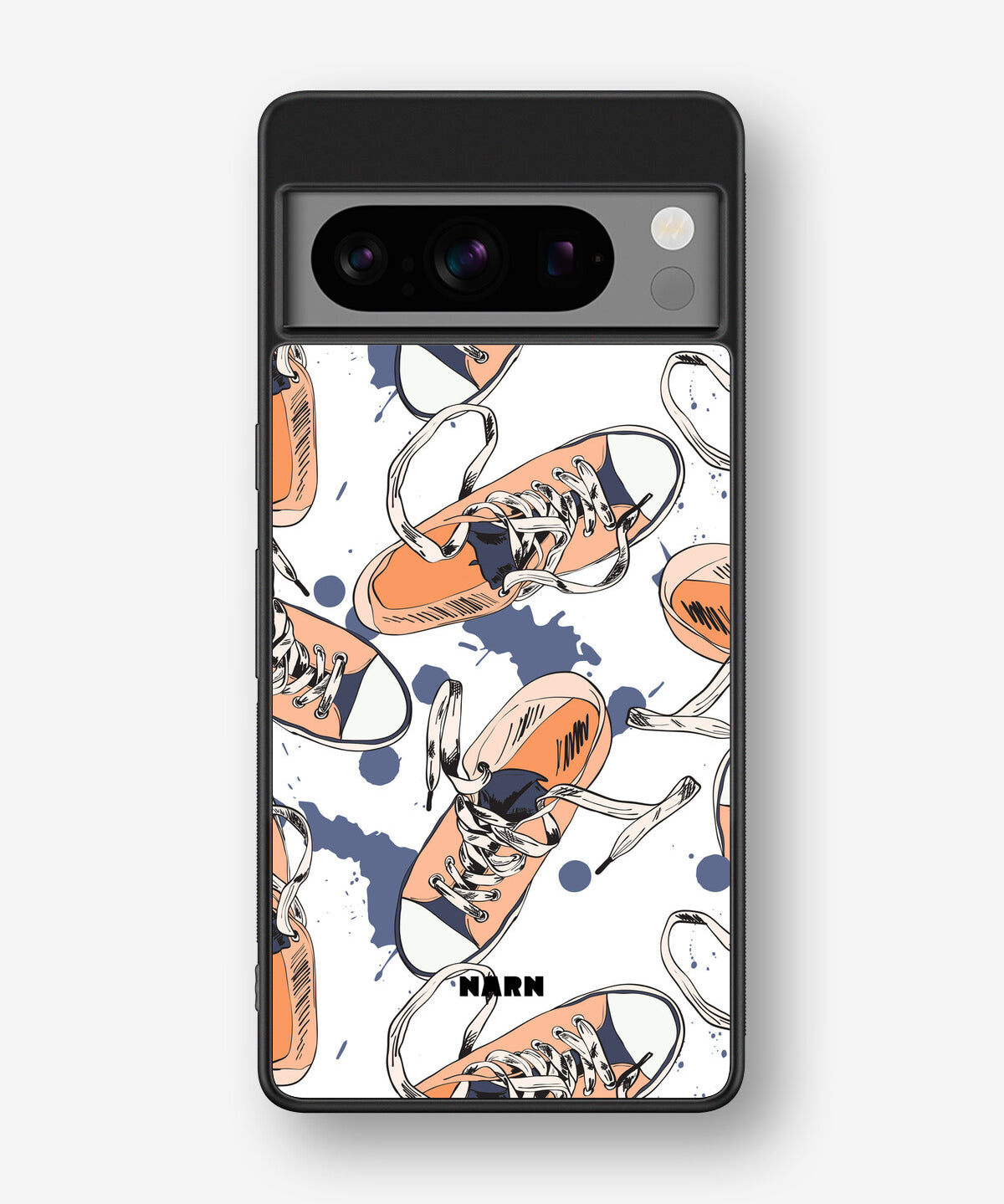 Google Pixel 8 Pro Hard Case – Apricot Sneakers - View 1