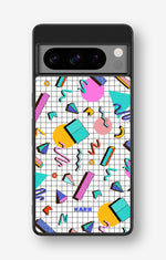 Google Pixel 8 Pro Hard Case – 80s Memphis - View 1