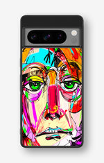 Google Pixel 8 Pro Hard Case – Abstract Portrait - View 1