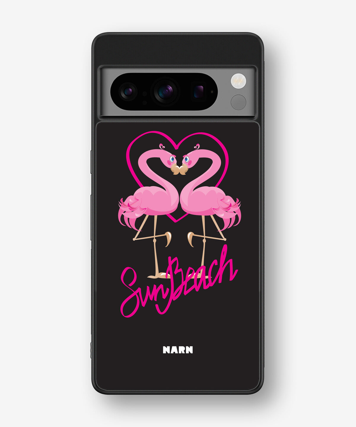 Google Pixel 8 Pro Hard Case – Beach Flamingo - View 1