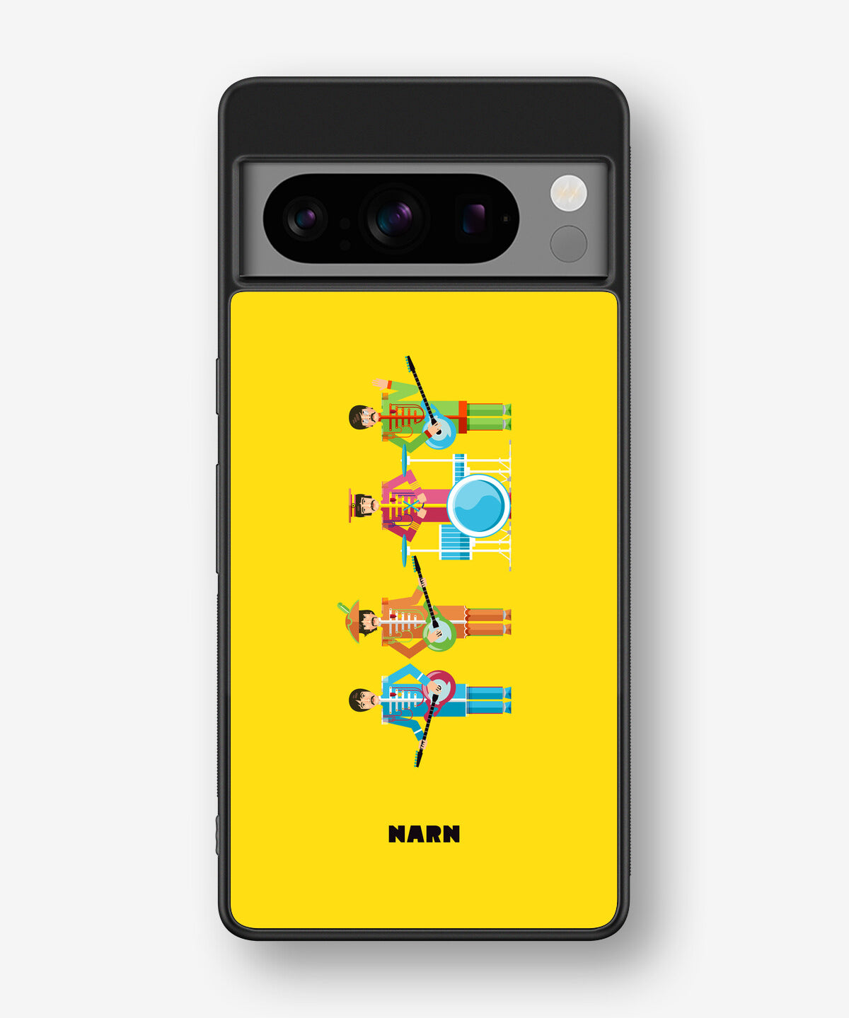 Google Pixel 8 Pro Hard Case – Beatles Yellow - View 1