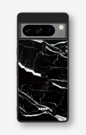 Google Pixel 8 Pro Hard Case – Black Marble - View 1