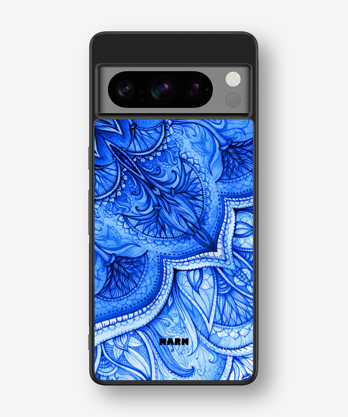 Google Pixel 8 Pro Hard Case – Blue Vintage - View 1