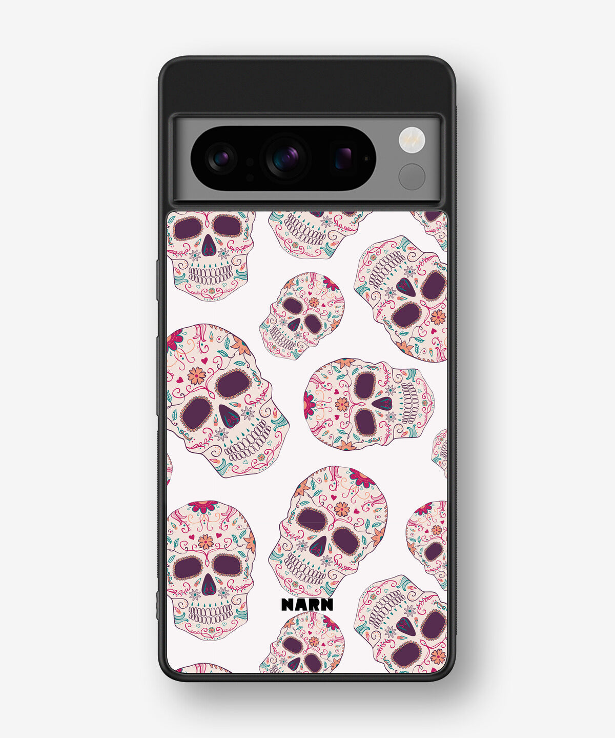 Google Pixel 8 Pro Hard Case – Calavera Skulls - View 1