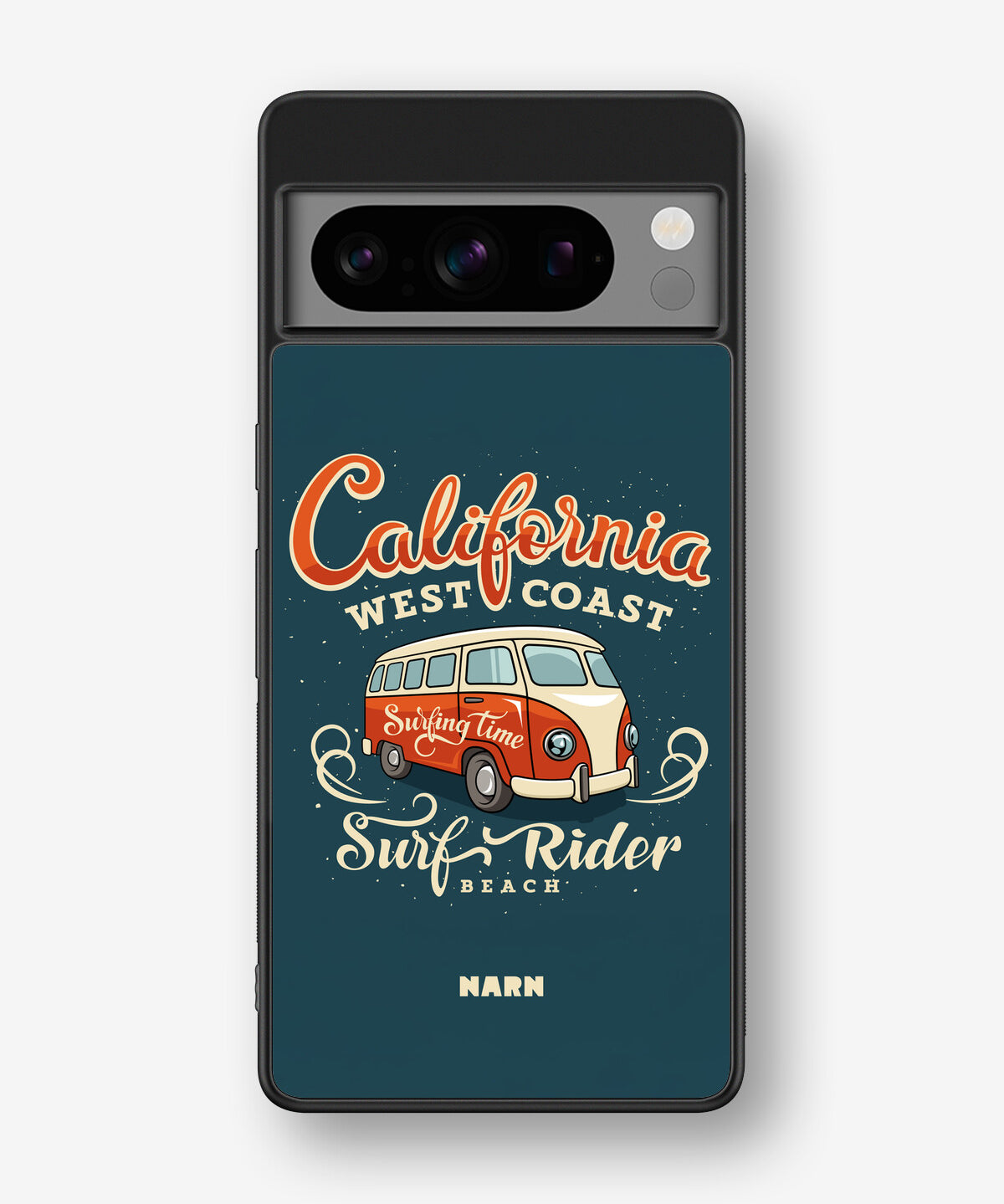 Google Pixel 8 Pro Hard Case – California Surf - View 1